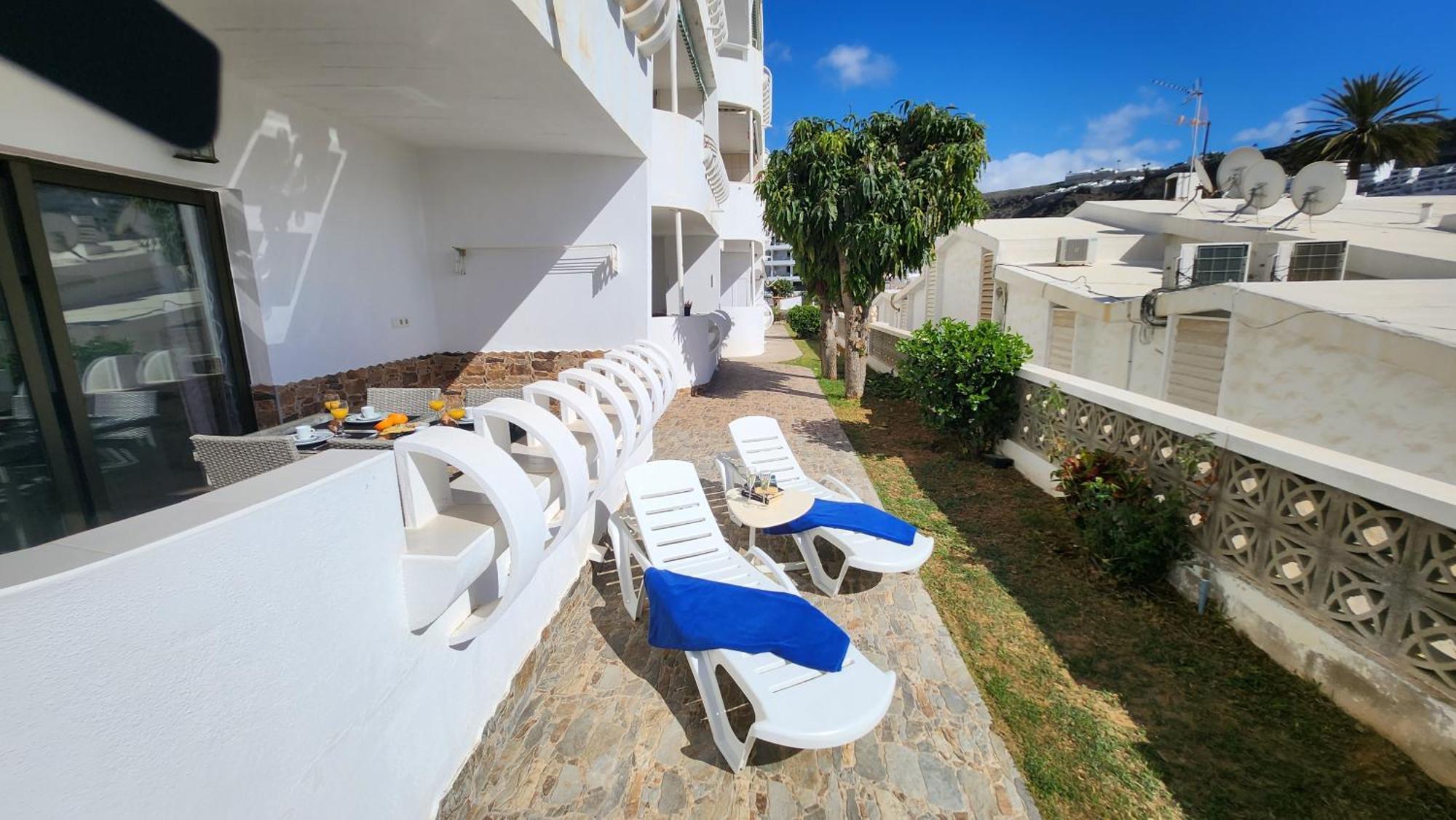 Modern Ground Floor Apartment , A Few Steps From The Beach Mogán 外观 照片