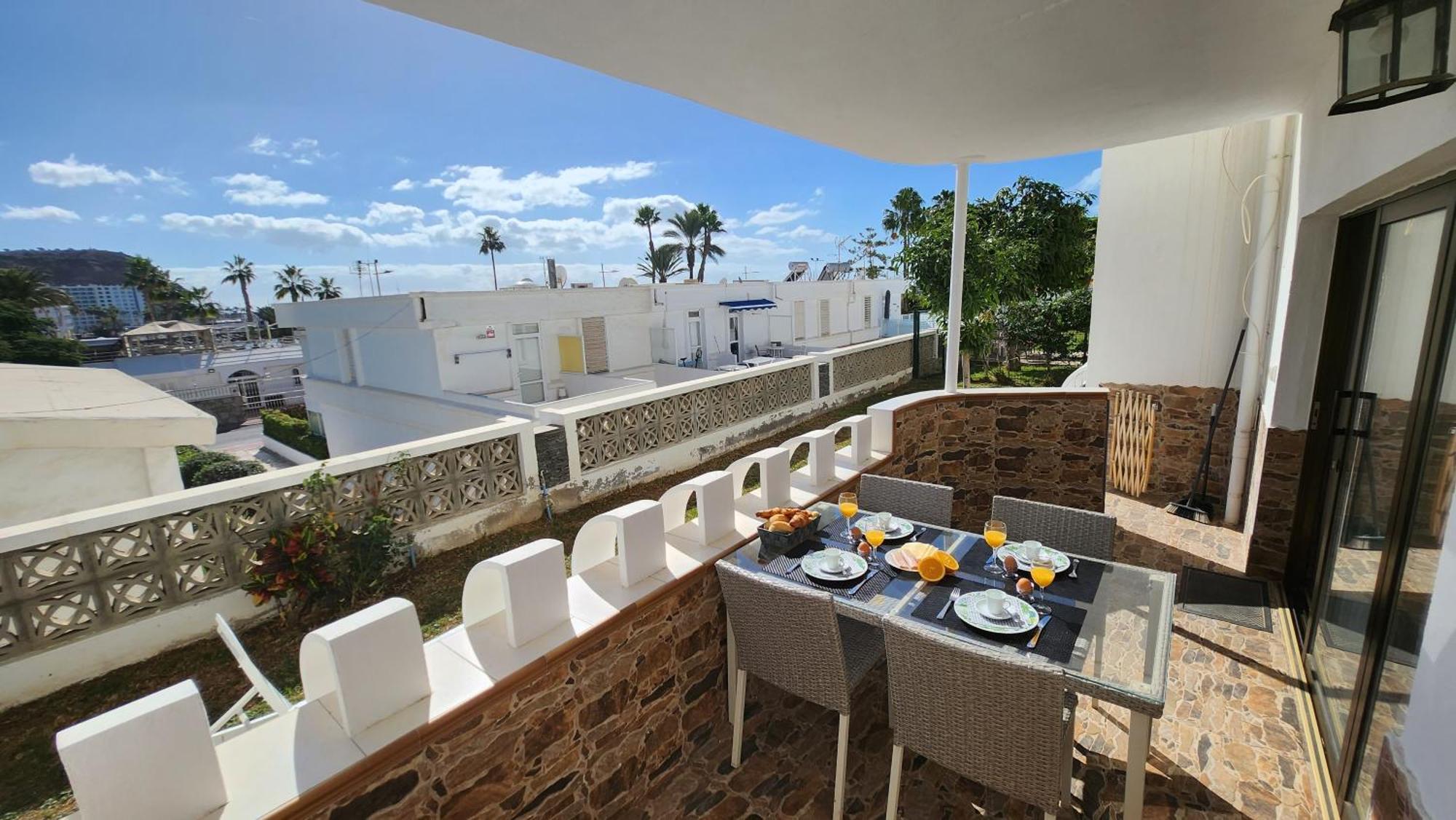 Modern Ground Floor Apartment , A Few Steps From The Beach Mogán 外观 照片